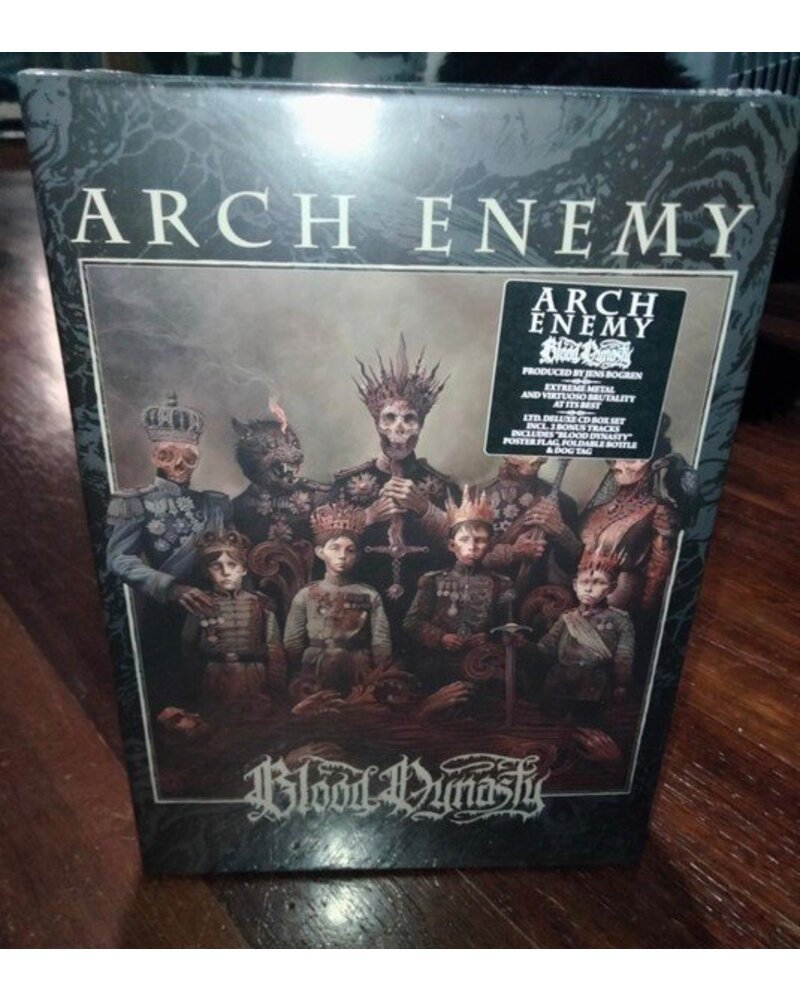 ARCH ENEMY — BLOOD DYNASTY DELUXE 1CD — viršelis