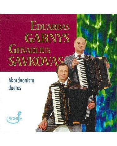 GABNYS E. / SAVKOV G.: AKORDEONISTŲ DUETAS CD