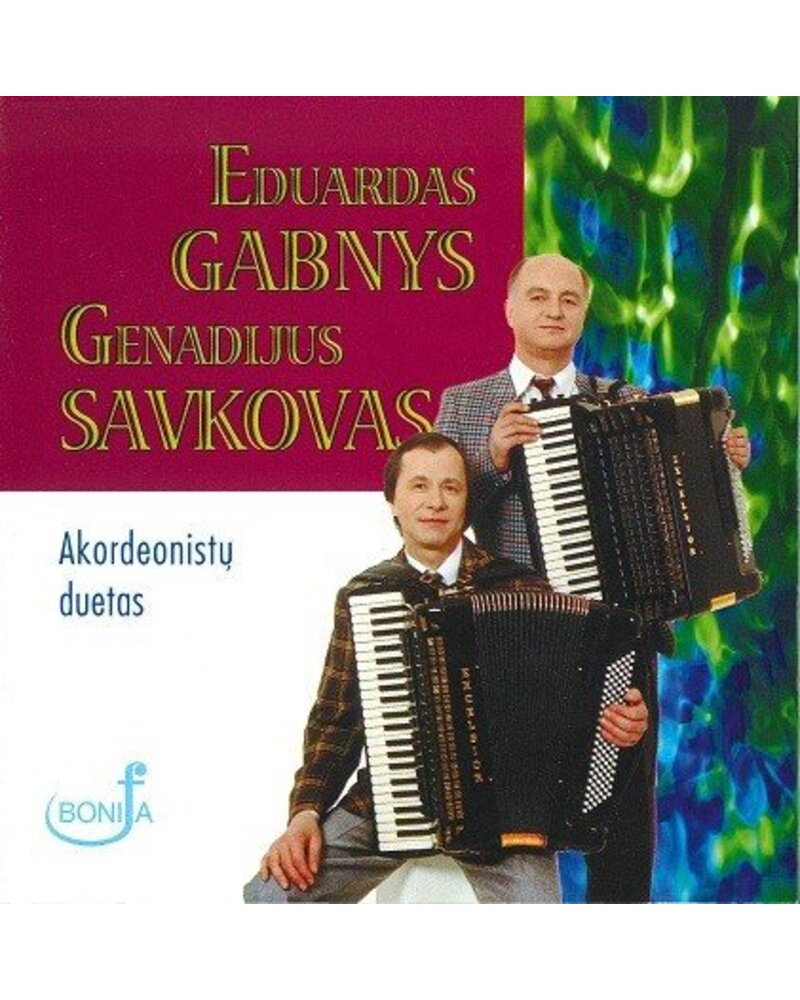 Gabnys E. / Savkov G. – Akordeonistų Duetas (CD) — viršelis