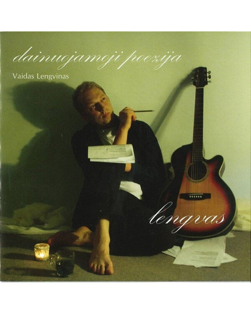 Vaidas Lengvinas – Dainuojamoji Poezija (CD) — viršelis