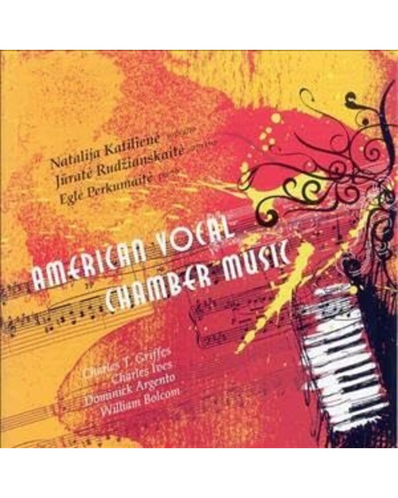American Vocal Chamber Music (CD) — viršelis