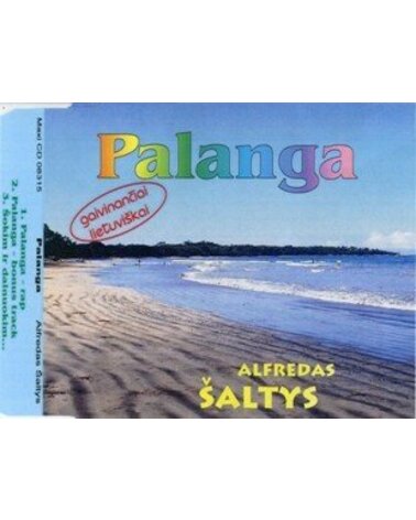 ŠALČIAI ARVYDAS: PALANGA  -  SINGLAS (3 DAINOS) CD