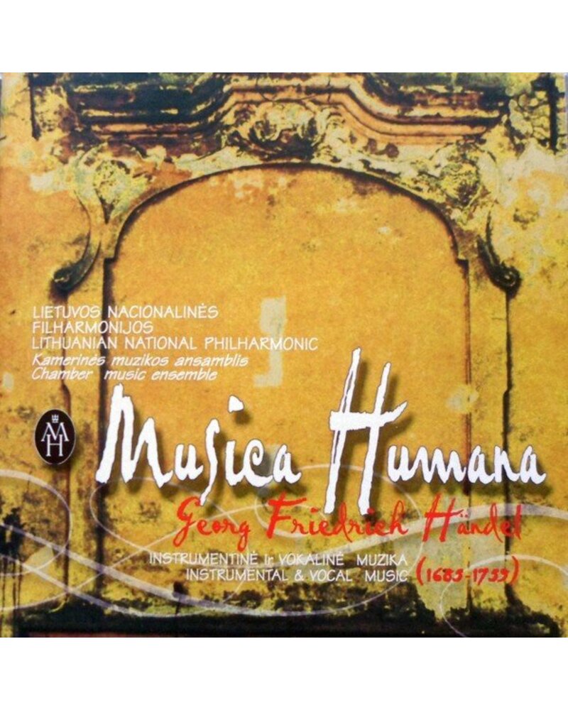 Musica Humana – Handel G.F. (CD) — viršelis