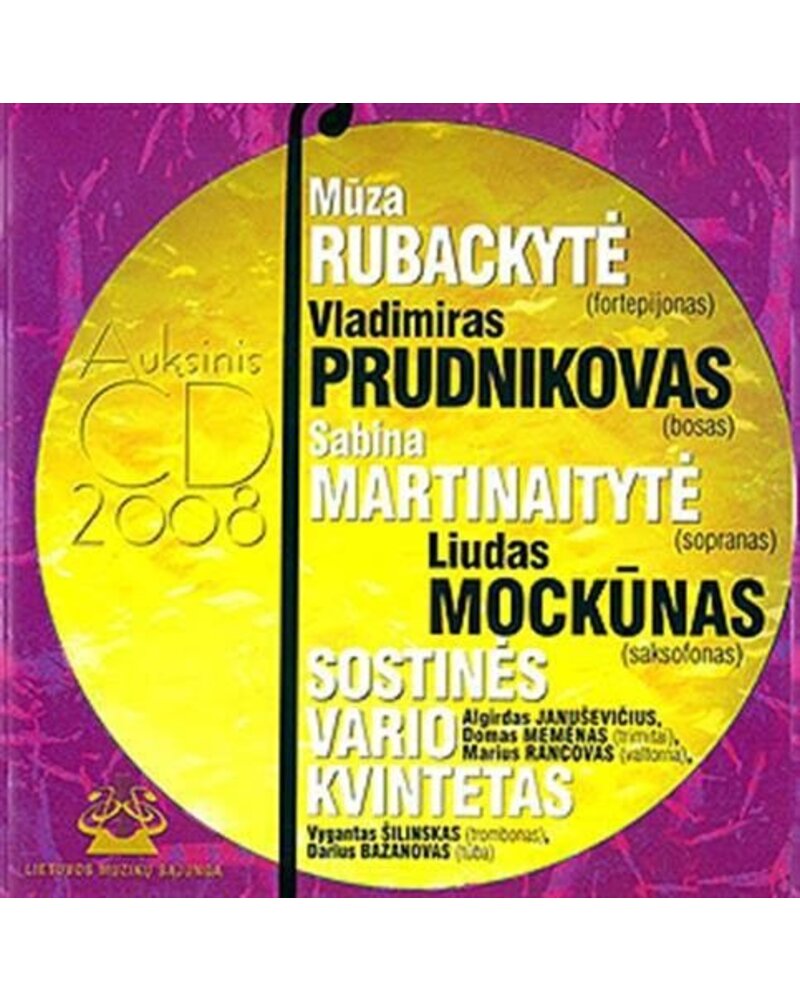 Rinkinys – Auksinis 2008 (CD) — viršelis