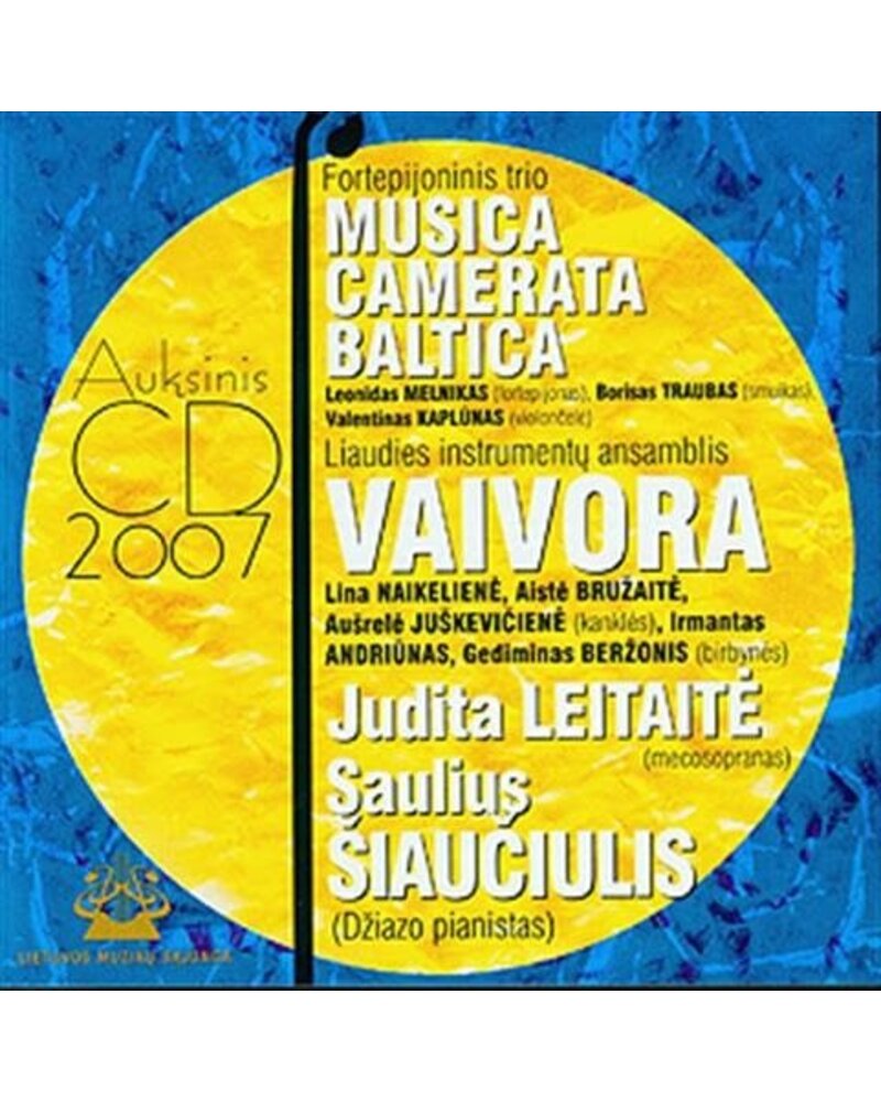 Rinkinys – Auksinis 2007 (CD) — viršelis