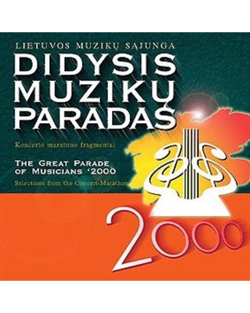 Rinkinys – Didysis muzikų paradas 2000 (CD) — viršelis