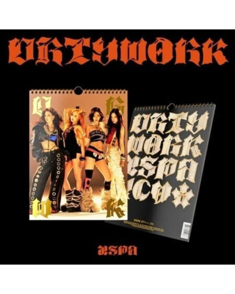aespa – Dirty Work (Dirty Worker Ver.) (CD) — viršelis