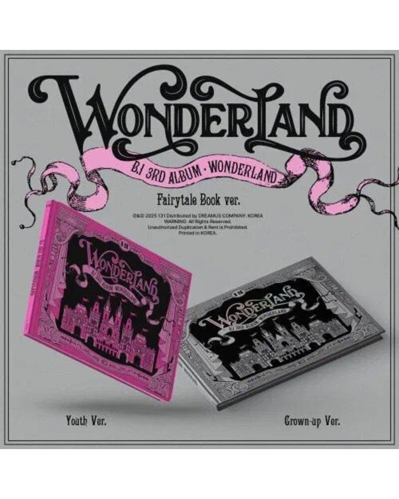 B.I – Wonderland (Random Ver.) (CD) — viršelis