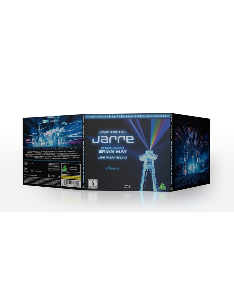 Jean Michel Jarre – Live In Bratislava (Blu-ray) — viršelis