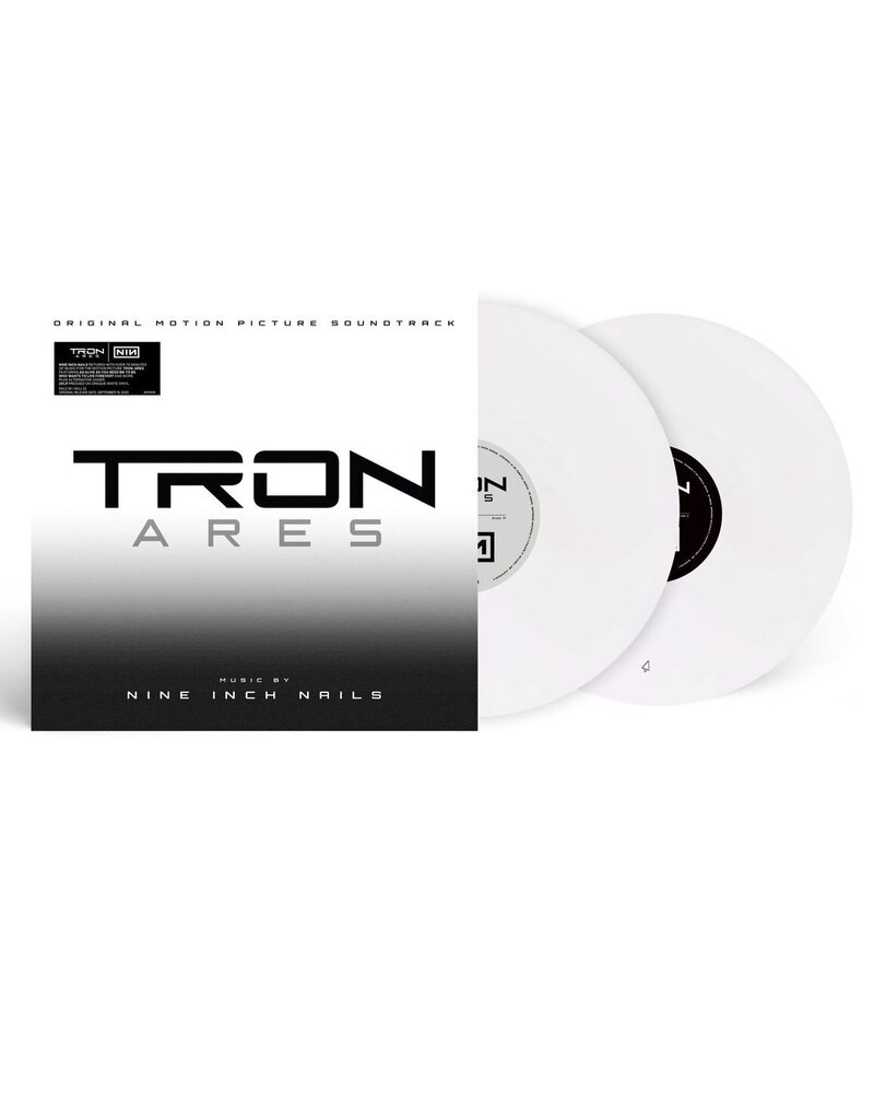 Nine Inch Nails – Tron: Ares (White Opaque) (2 LP) — viršelis