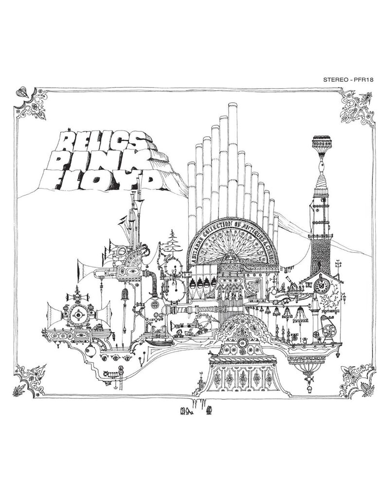 Pink Floyd: Relics LP — LP viršelis
