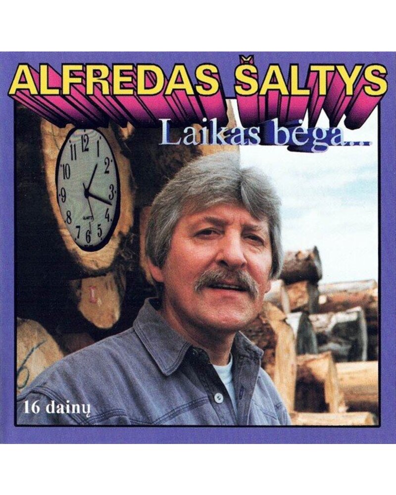 Arvydas Šalčiai – Laikas Bega (CD) — viršelis