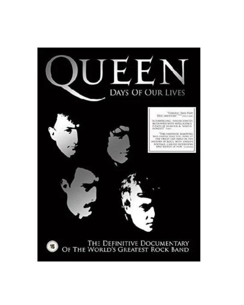 Queen – Days Of Our Lives: The Definitive Documentary (DVD) — viršelis