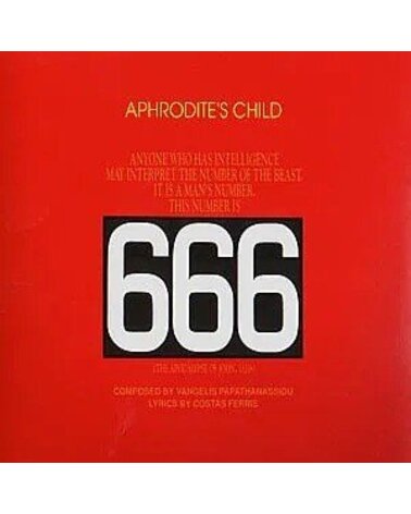 Aphrodite's Child: 666 (the Apocalypse Of John) 2CD