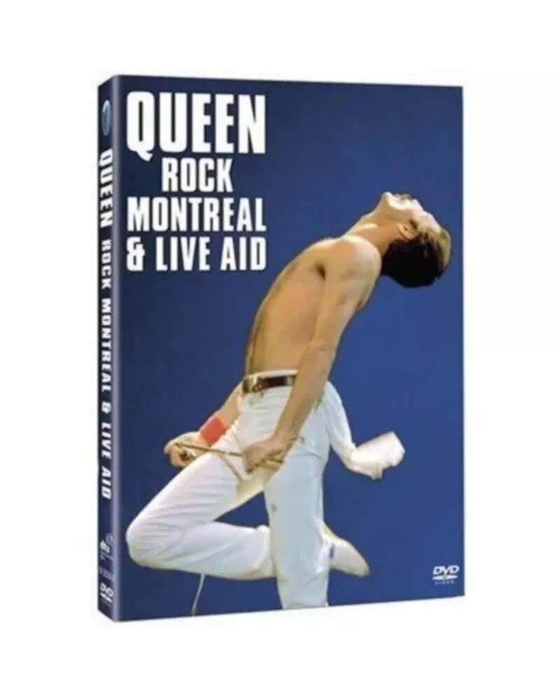 QUEEN: ROCK MONTREAL & LIVE AID 2DVD — CD viršelis