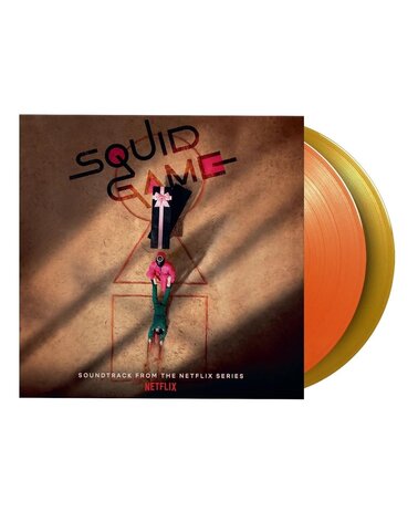 Jung Jaeil: SQUID GAME (SOUNDTRACK FROM THE NETFLIX SERIES)-ORANGE YELLOW 2LP