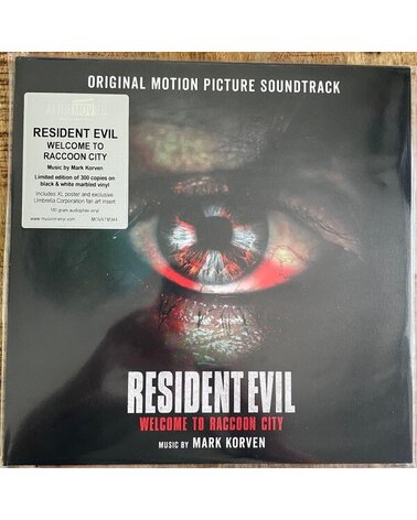 MARK KORVEN: RESIDENT EVIL WELCOME TO RACCOON CITY (ORIGINAL MOTION PICTURE SOUNDTRACK) 2LP