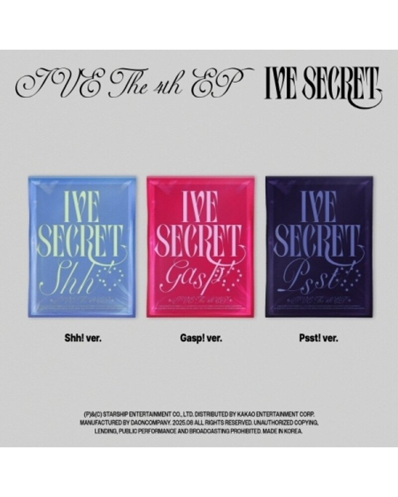 IVE – IVE Secret (Random Ver.) (K-POP) — viršelis