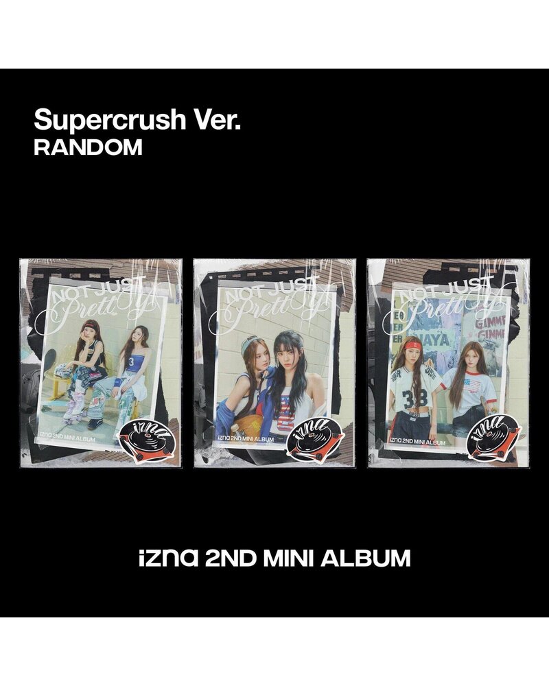 IZNA – Not Just Pretty (Posterbook Ver.) (K-POP) — viršelis