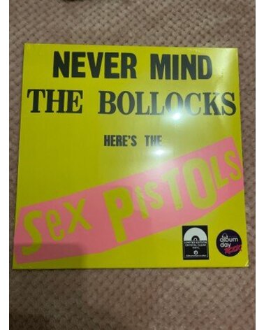 SEX PISTOLS: NEVER MIND THE BOLLOCKS HERE'S THE SEX PISTOLS-COLOURED 1LP