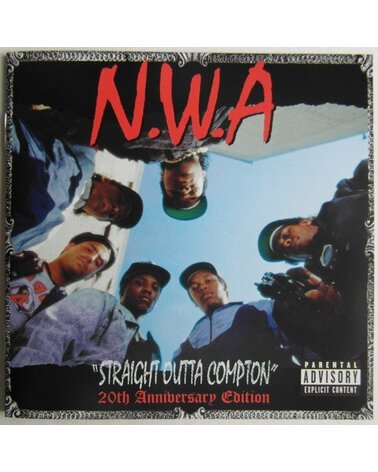 N.W.A.: STRAIGHT OUTTA COMPTON (20TH ANNIVERSARY EDITION) 1CD