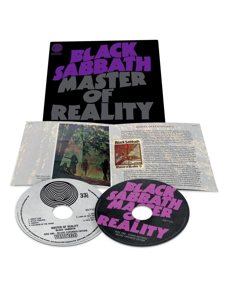 Black Sabbath – Master Of Reality Deluxe (2 CD) — viršelis
