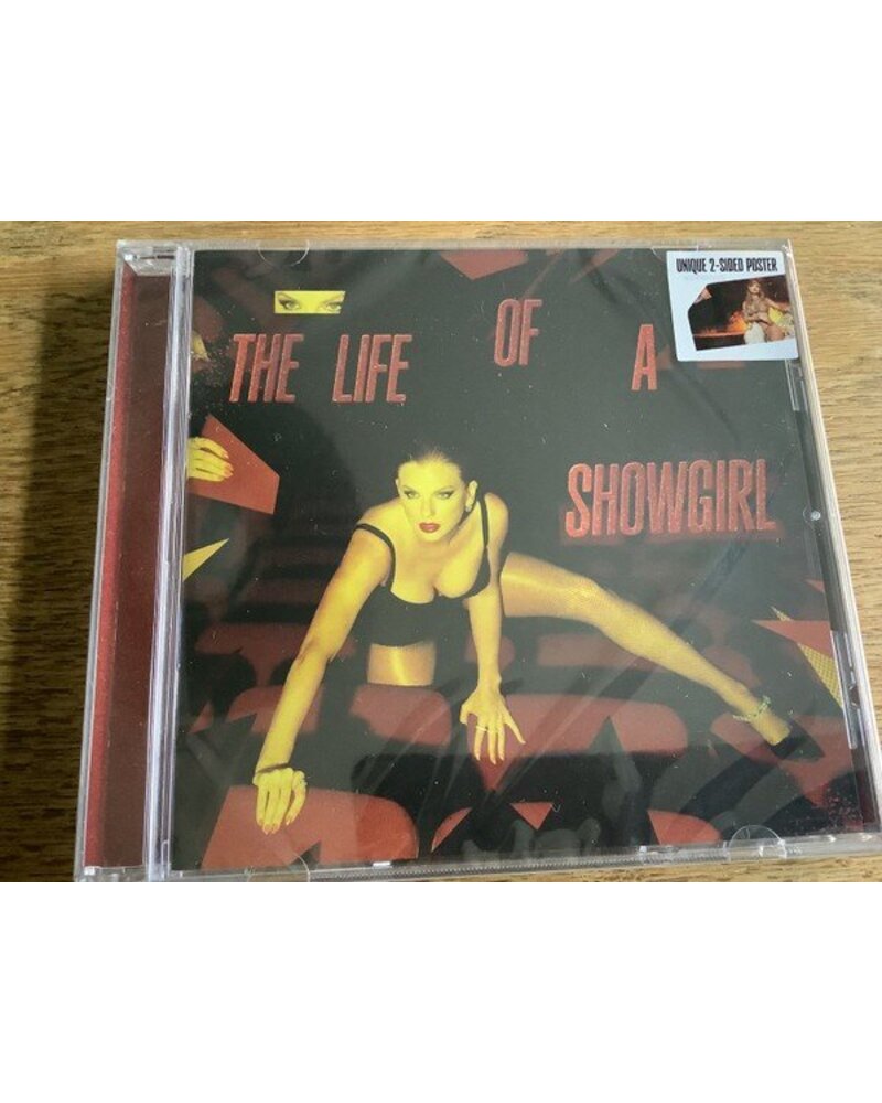 Taylor Swift – The Life Of A Showgirl (CD) — viršelis