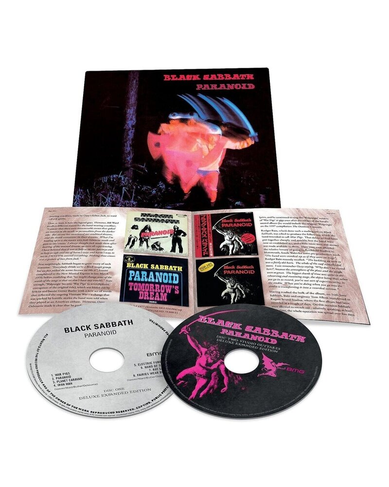 Black Sabbath – Paranoid Deluxe (2 CD) — viršelis