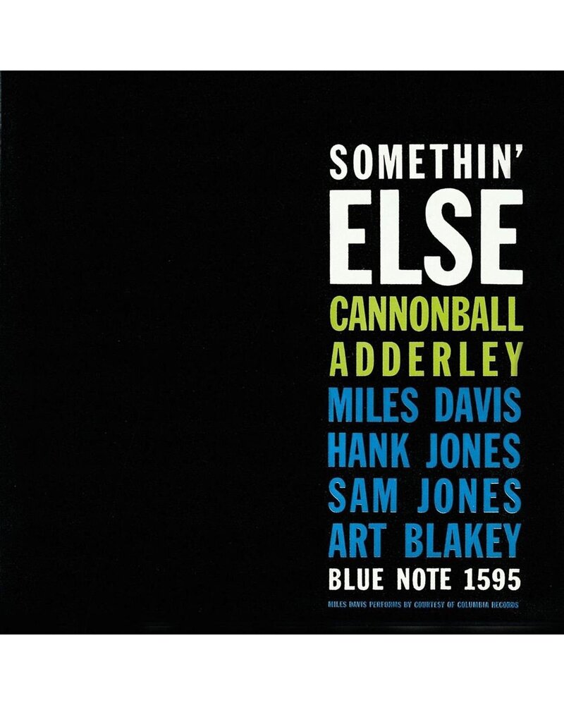 Cannonball Adderley – Somethin' Else (CD) — viršelis