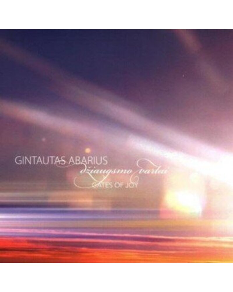 Gintautas Abarius – Džiaugsmo Vartai (CD) — viršelis