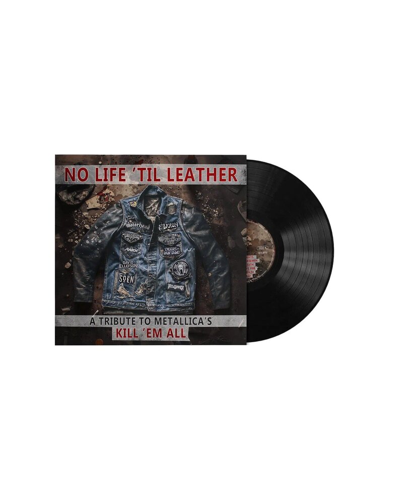 Various Artists: No Life 'Til Leather - A Tribute to Metallica's Kill 'Em All LP — LP viršelis