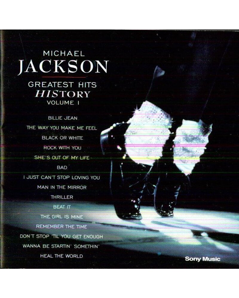 Michael Jackson – Greatest Hits History Vol. (CD) — viršelis