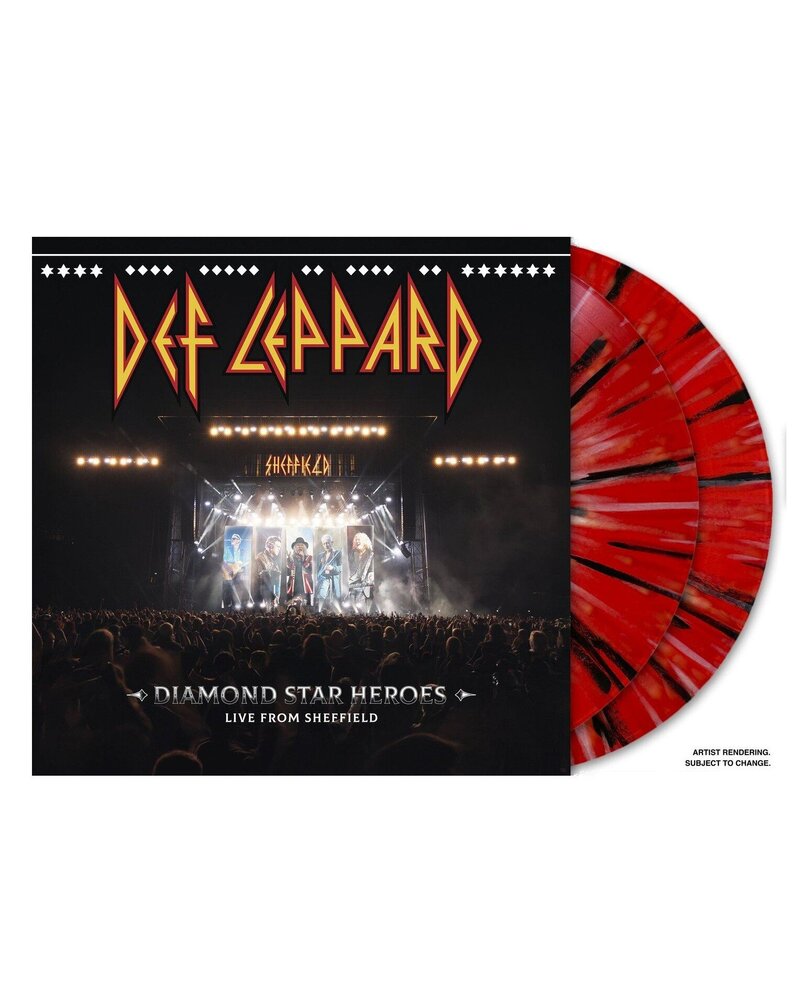 Def Leppard – Diamond Star Heroes Live (2LP) — viršelis