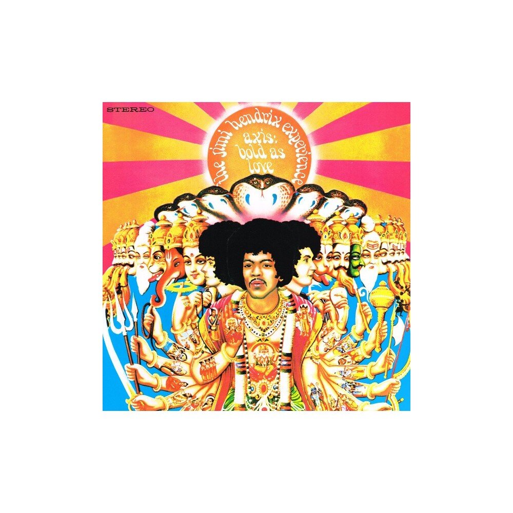 Jimi Hendrix – Axis: Bold As Love (LP) — viršelis