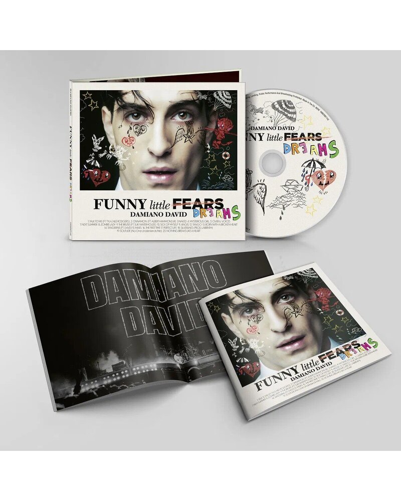 David Damiano – Funny Little Fears (Dreams) (CD) — viršelis