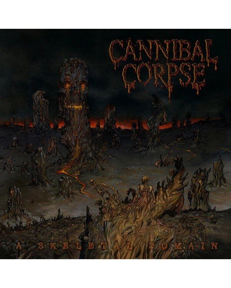 Cannibal Corpse – A Skeletal Domain (CD) — viršelis