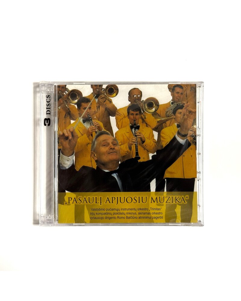 Trimitas – Pasaulį Apjuosiu Muzika (3CD) — viršelis