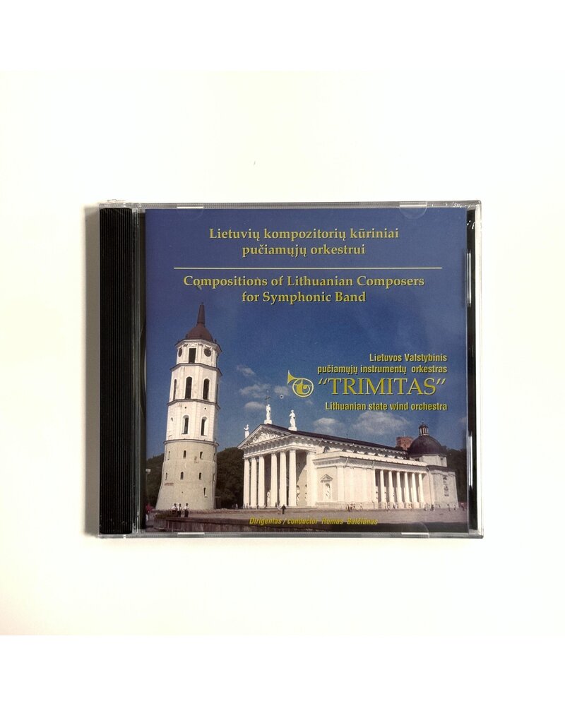 Trimitas – Kūriniai Pučiamųjų Orkestrui (CD) — viršelis