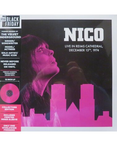 Nico: Live In Reims Cathedral - December 13th, 1974 (Magenta Opaque Vinyl) LP BF2025