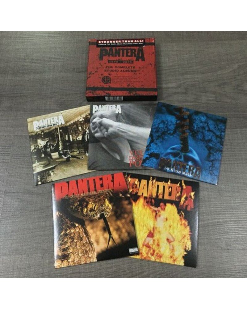 Pantera – The Complete Studio Albums 1990–2000 (5 CD) — viršelis
