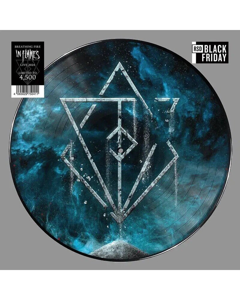 In Flames – Breathing Fire Live (Picture LP) — viršelis