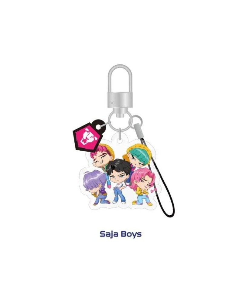 KPop Demon Hunters – Keyring Charm Saja Boys (K-POP) — viršelis