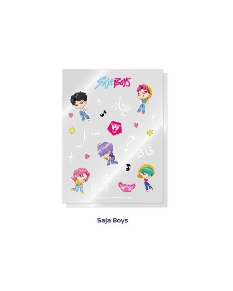 KPop Demon Hunters – Sticker Pack Saja Boys (K-POP) — viršelis