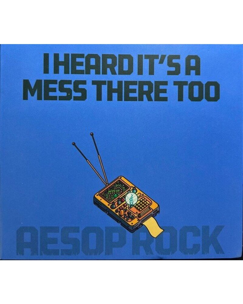 Aesop Rock – I Heard It's A Mess There Too (CD) — viršelis