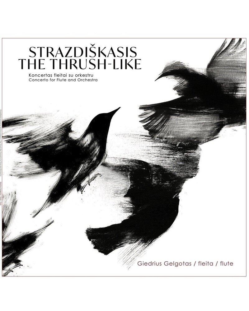 Giedrius Gelgotas – Strazdiškasis (vinilo plokštelė) — viršelis