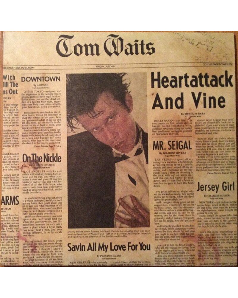 Tom Waits – Heartattack And Vine (vinilo plokštelė) — viršelis