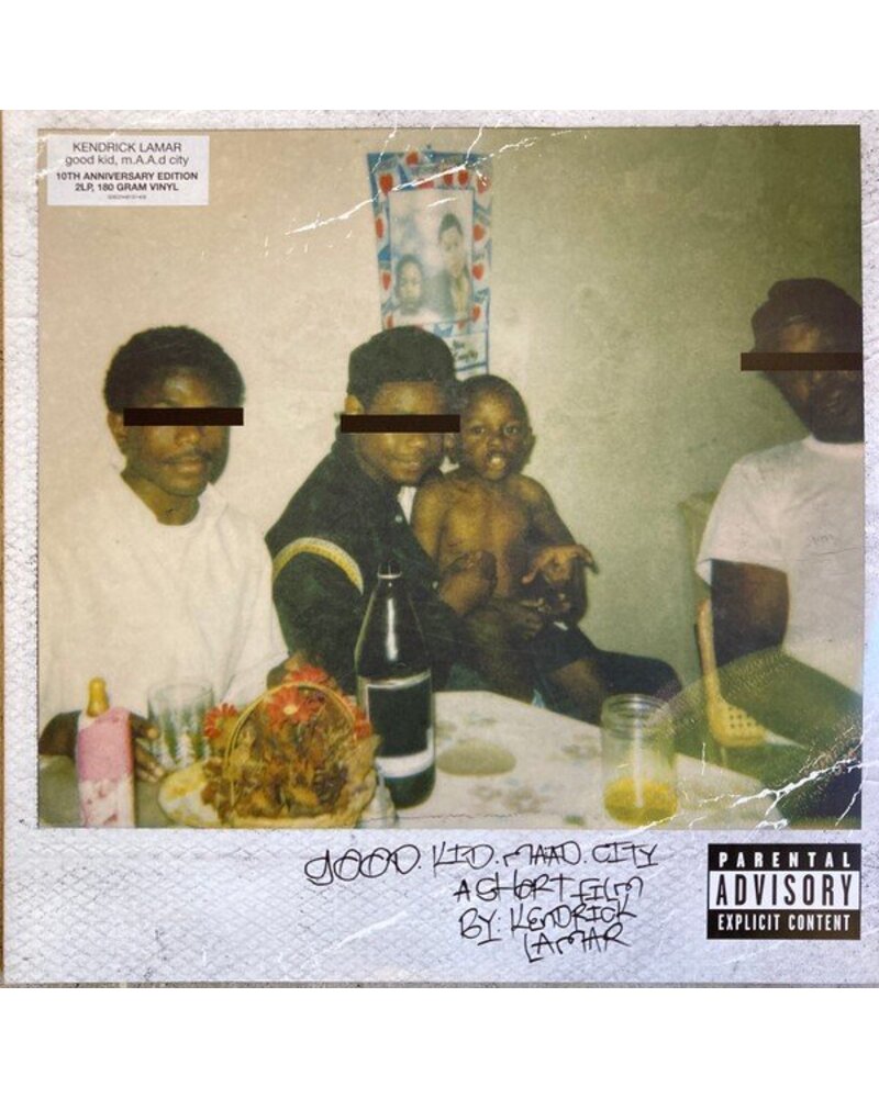 LAMAR KENDRICK — GOOD KID, M.A.A.D CITY 2LP — viršelis