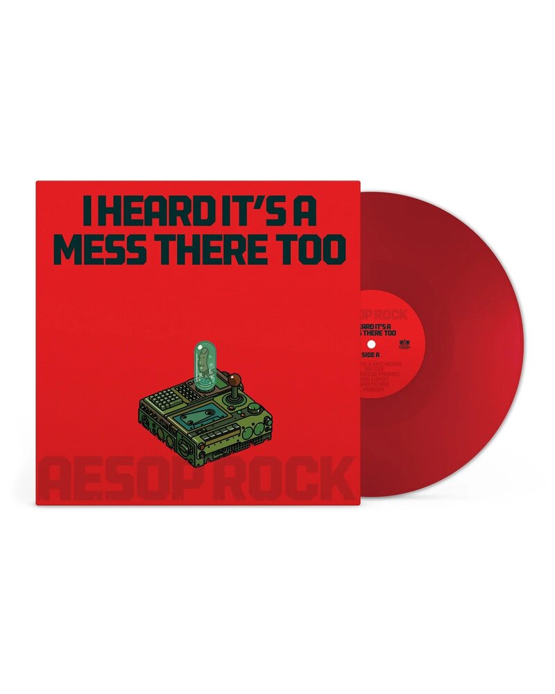 Aesop Rock – I Heard It's A Mess... (vinilo plokštelė) — viršelis