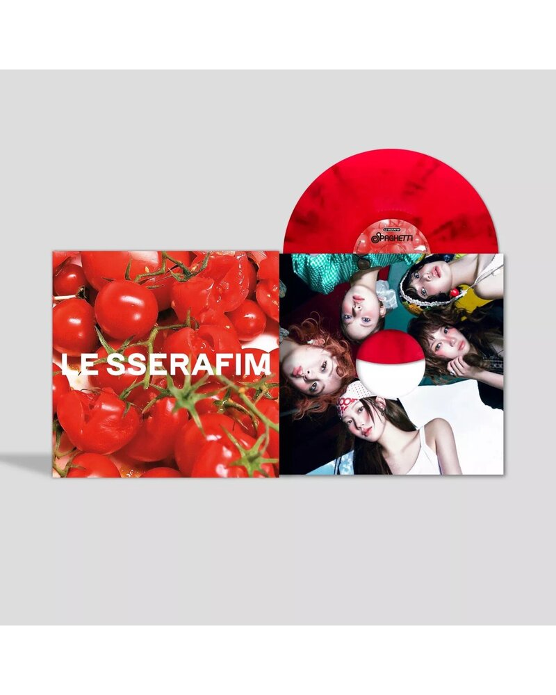 Le Sserafim – Spaghetti (Tomato Red) (LP) — viršelis