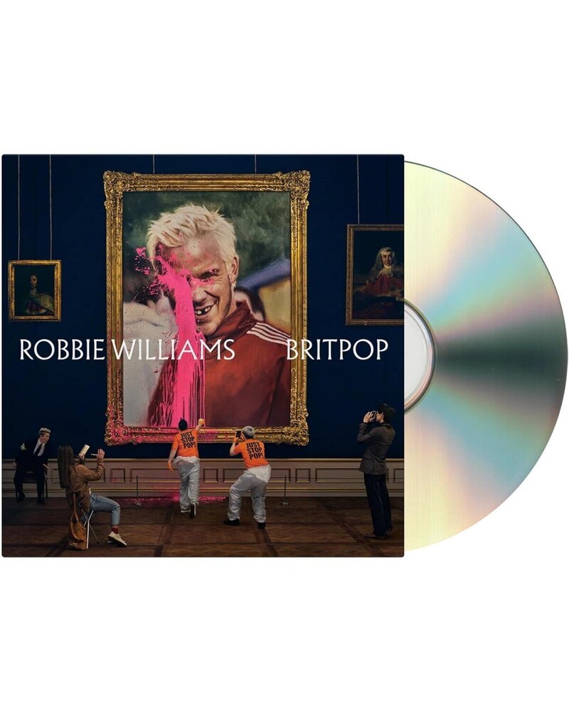 Robbie Williams – Britpop Deluxe (CD) — viršelis